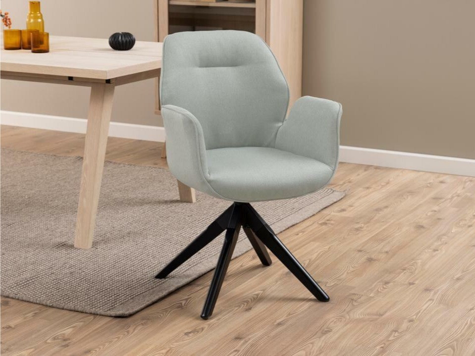 Stol Norsica 392 (Svetlo siva + Črna)