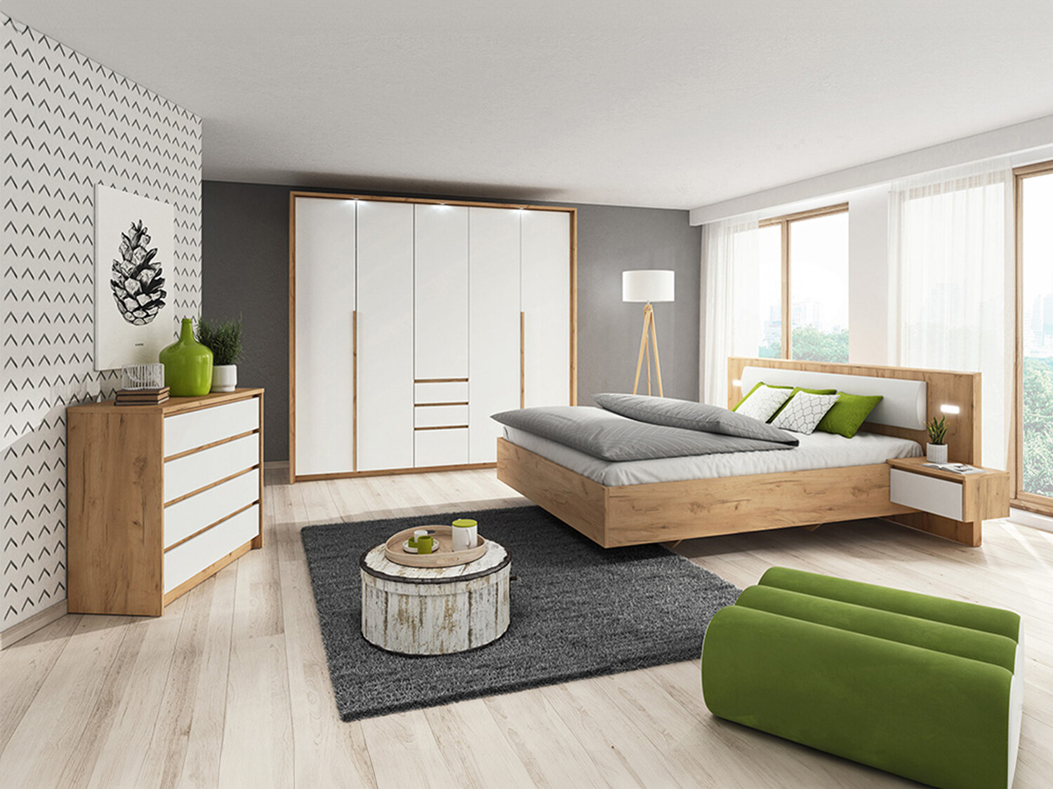 Komplet spalnic Evarenoi 104