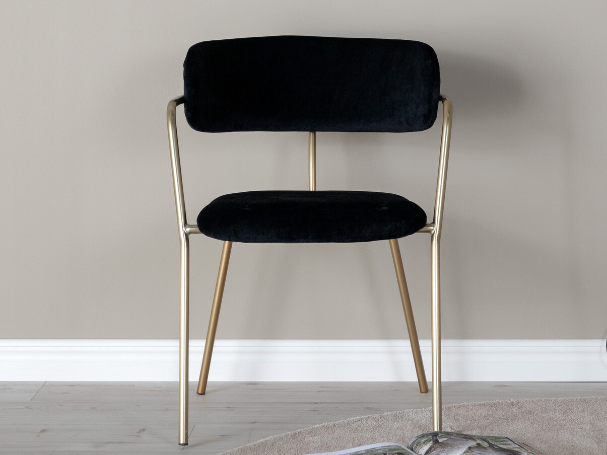 Stol Dallas 108 (Črna + Medenina)