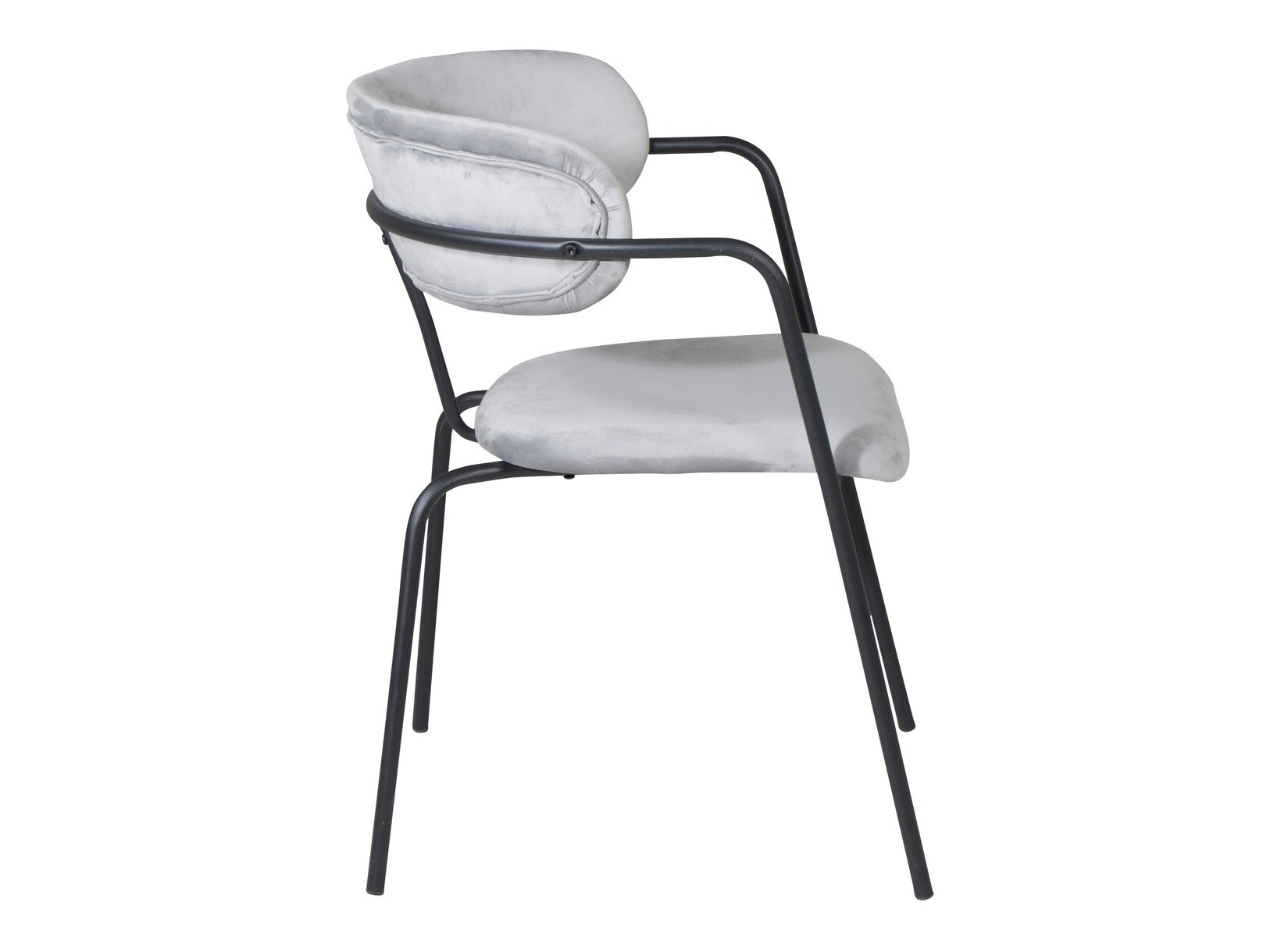 Stol Dallas 108 (Svetlo siva + Črna)