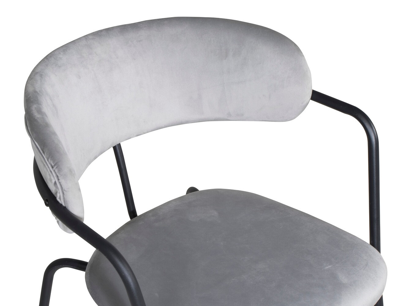 Stol Dallas 108 (Svetlo siva + Črna)