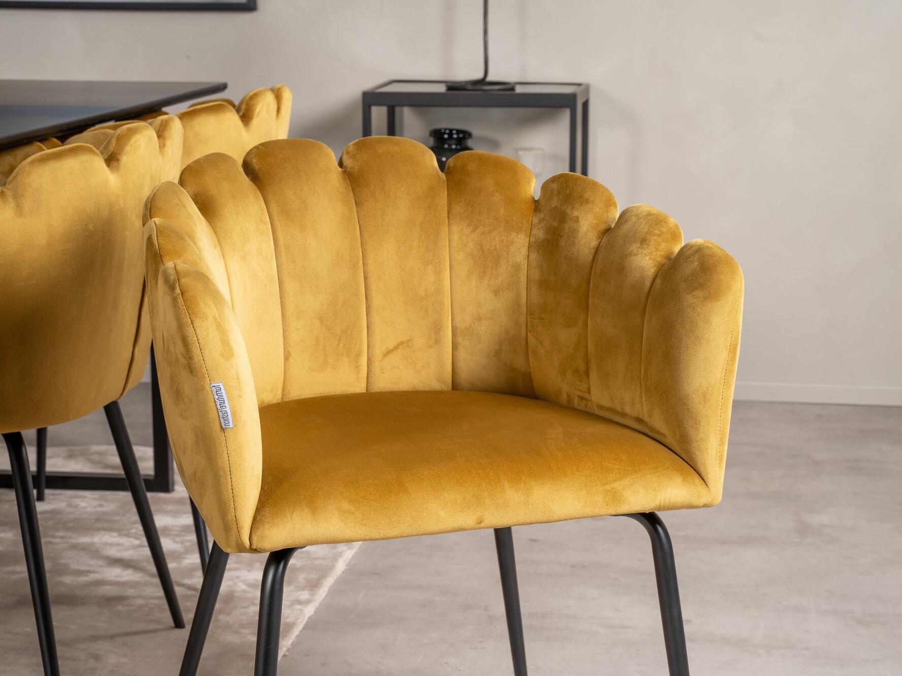 Stol Dallas 134 (Rumena + Črna)