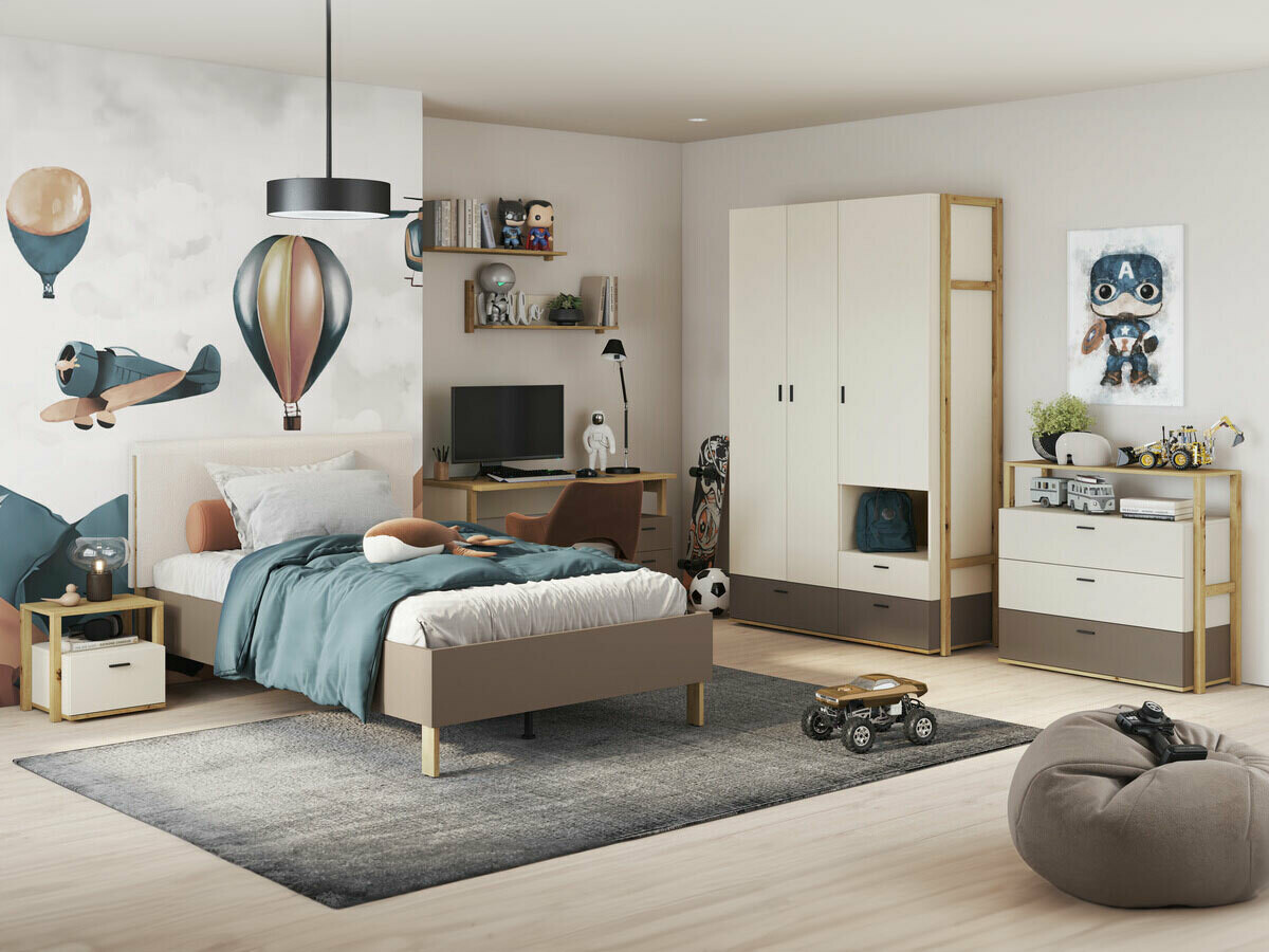 Komplet pohištva za otroško sobo Laralu 110