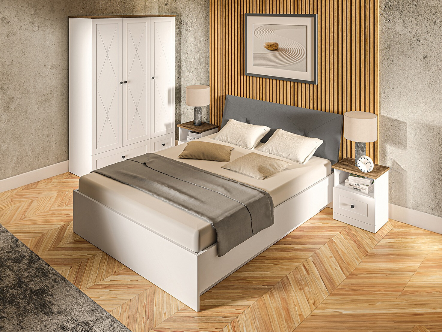 Komplet pohištva za spalnico Madison Z116