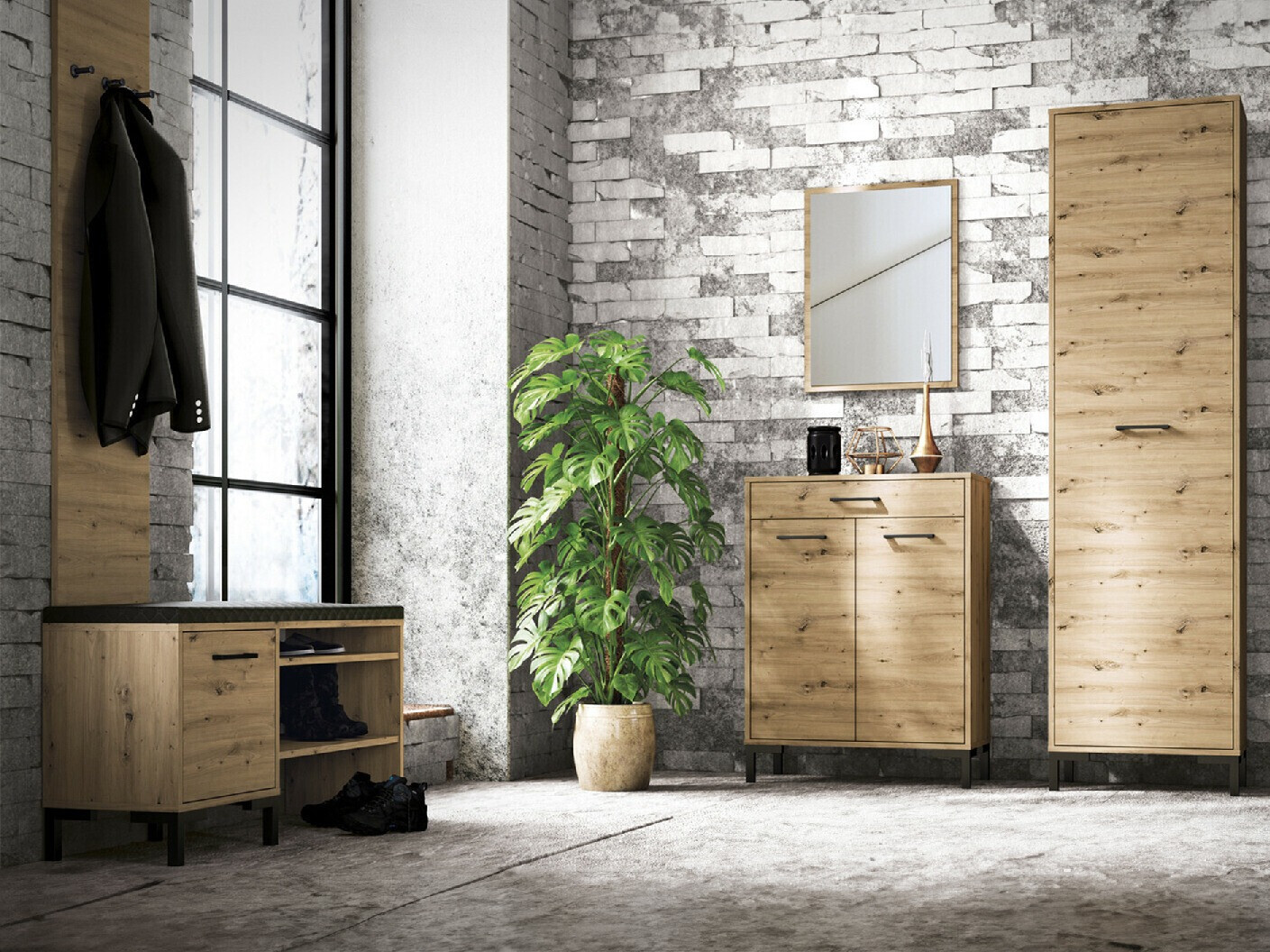 Komplet za predsobo Larnolo 108