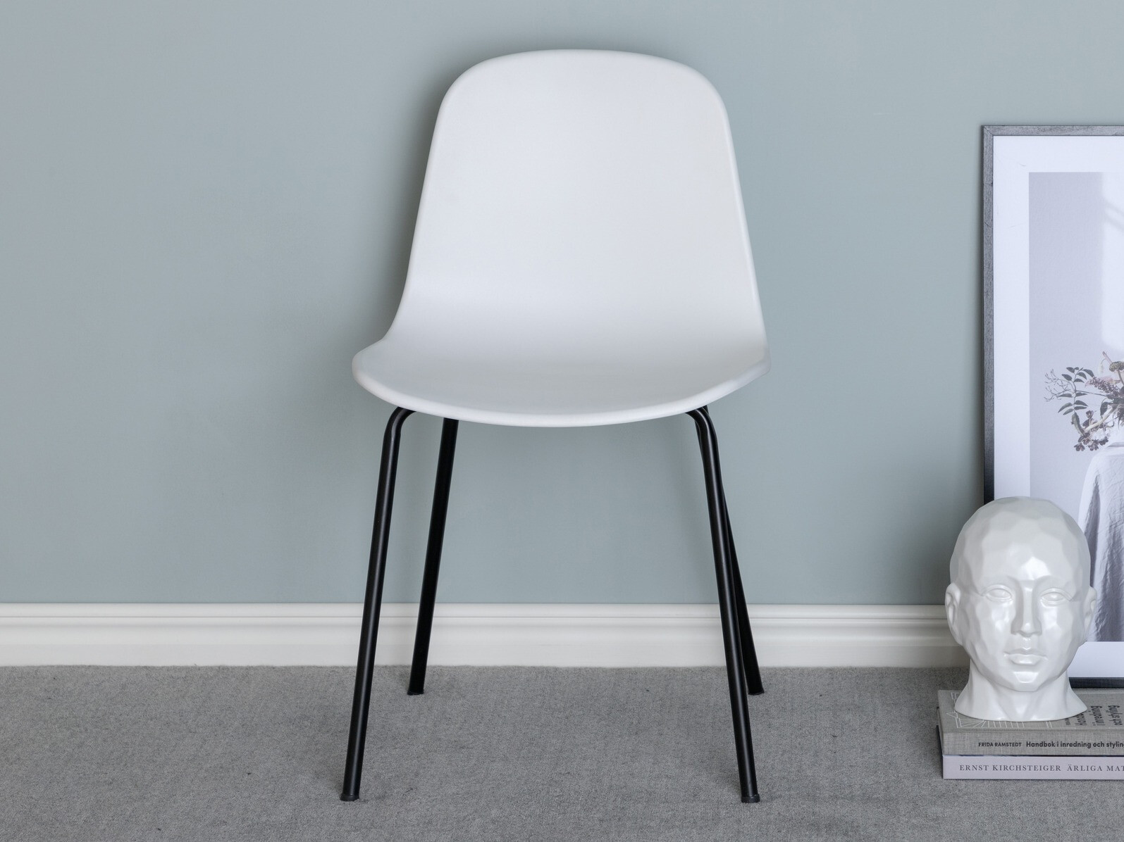 Stol Dallas 170 (Bela + Črna)