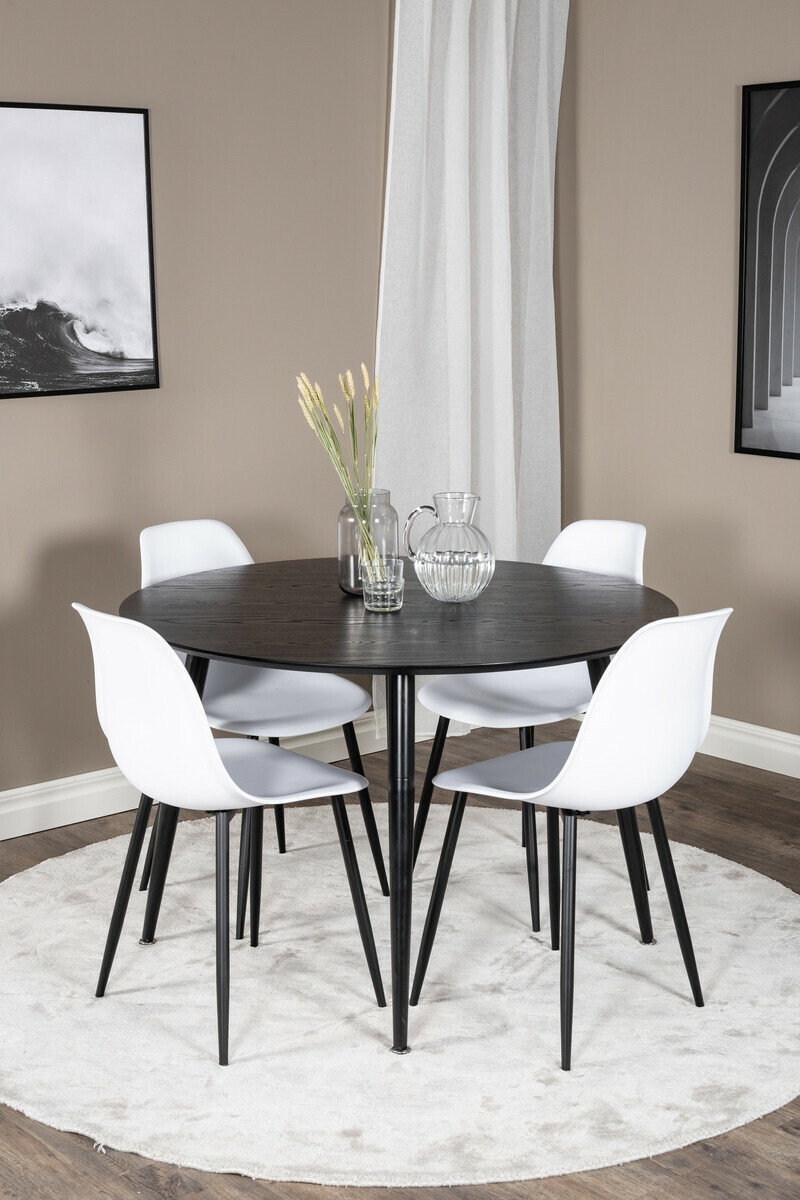 Stol Dallas 198 (Bela + Črna)