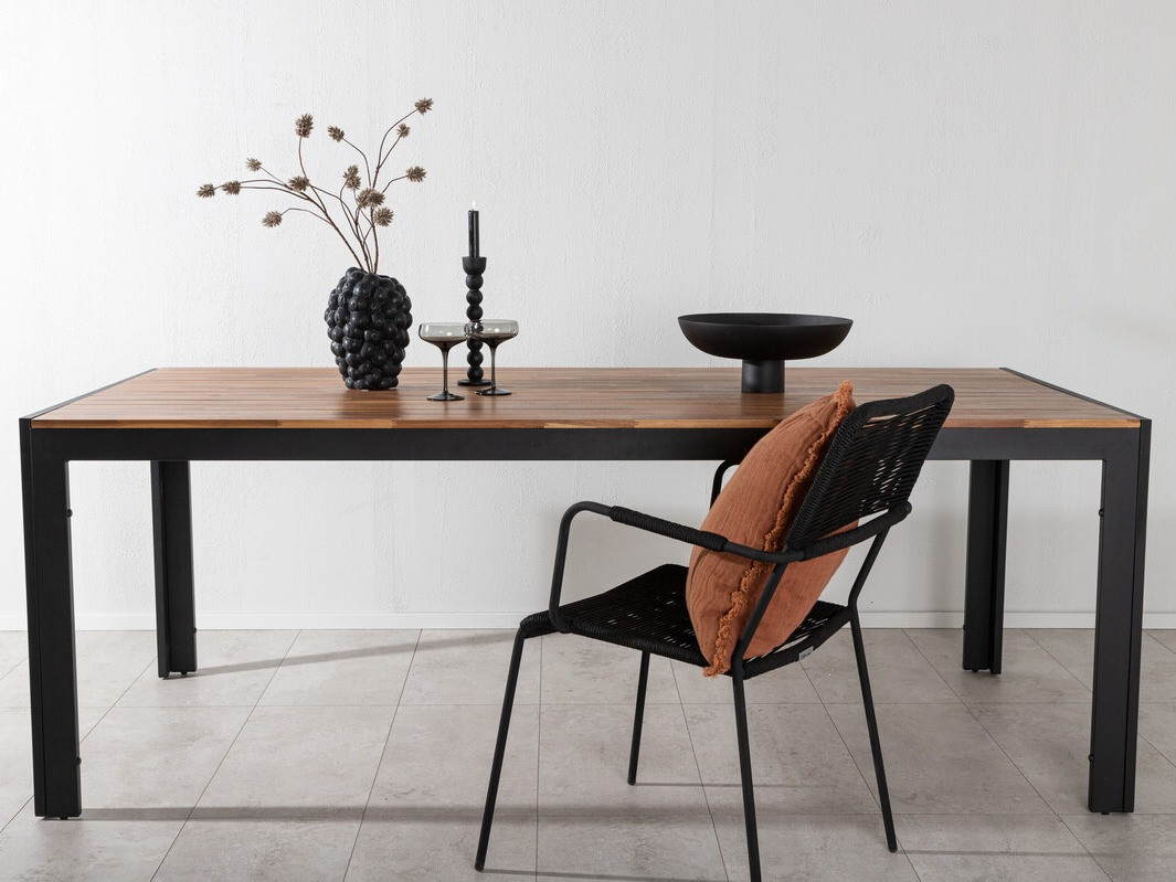 Vrtna miza Dallas 673 (Akacijev + Črna)