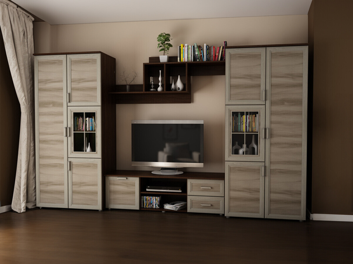 Dnevni prostor Lexington 128 (Tartuf + Temni Sonoma hrast)