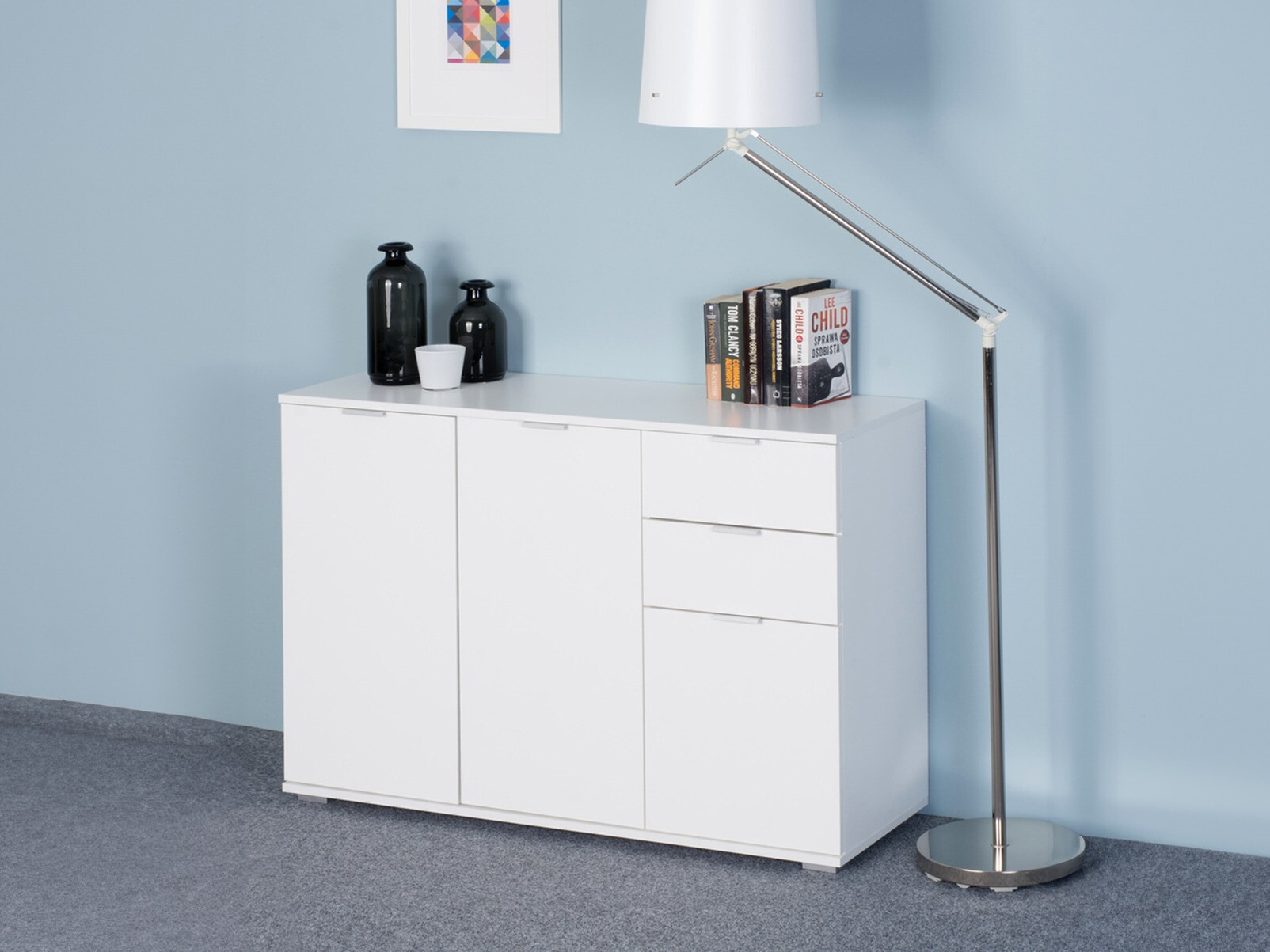 Komoda Bristol 131 (Bela)