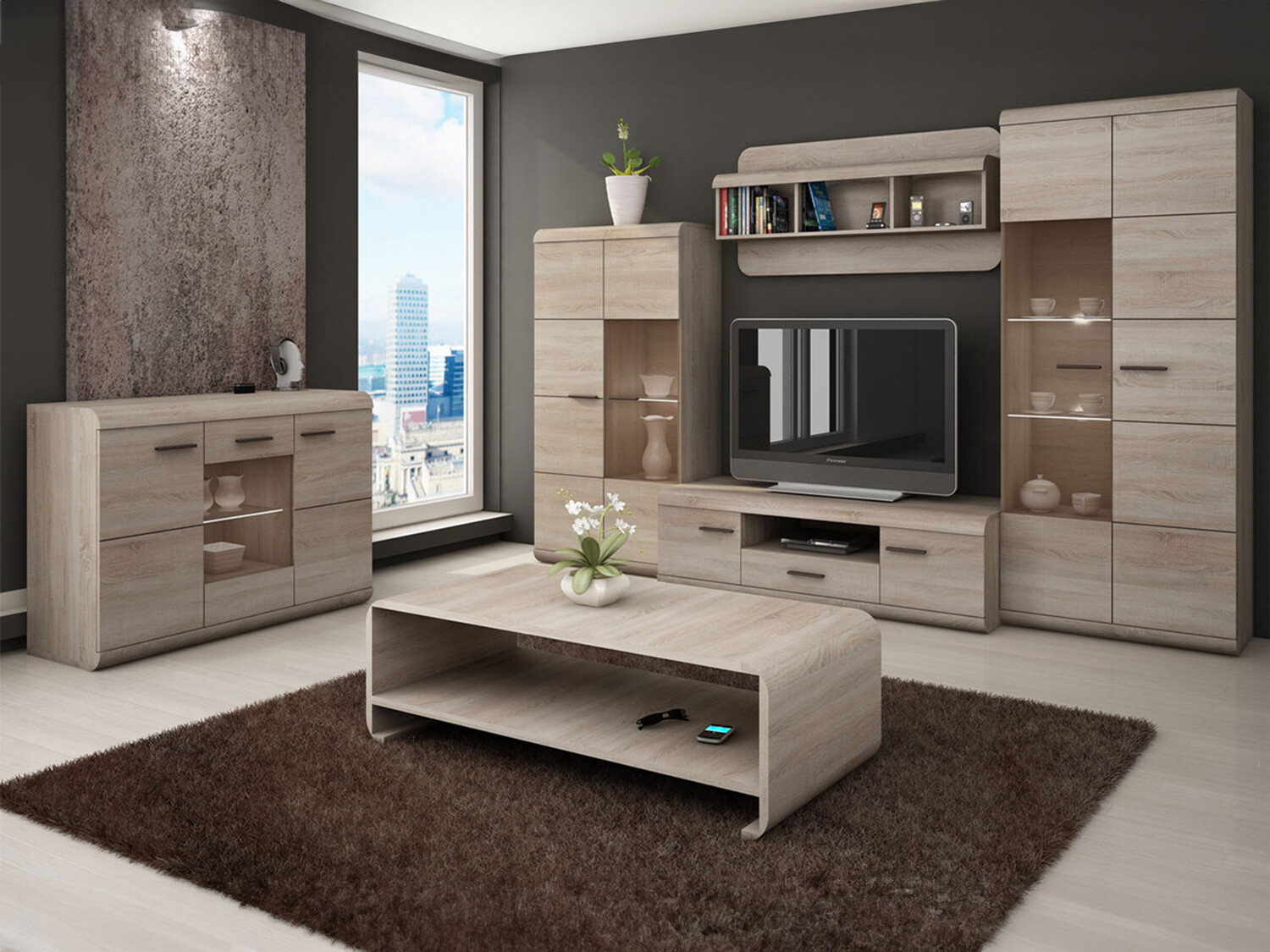 Komplet za dnevno sobo Evarleve 106