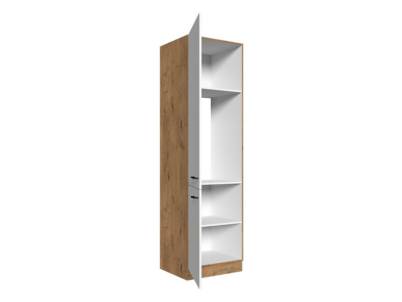 Modularna omarica z vrati Wood Grey 134
