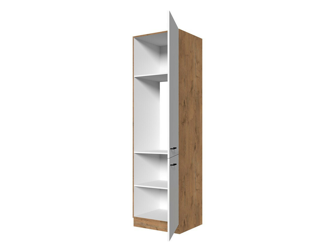 Modularna omarica z vrati Wood Grey 134