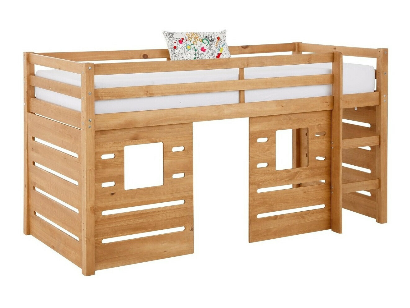 Visoka postelja Ruvfiva 104 (Bor)