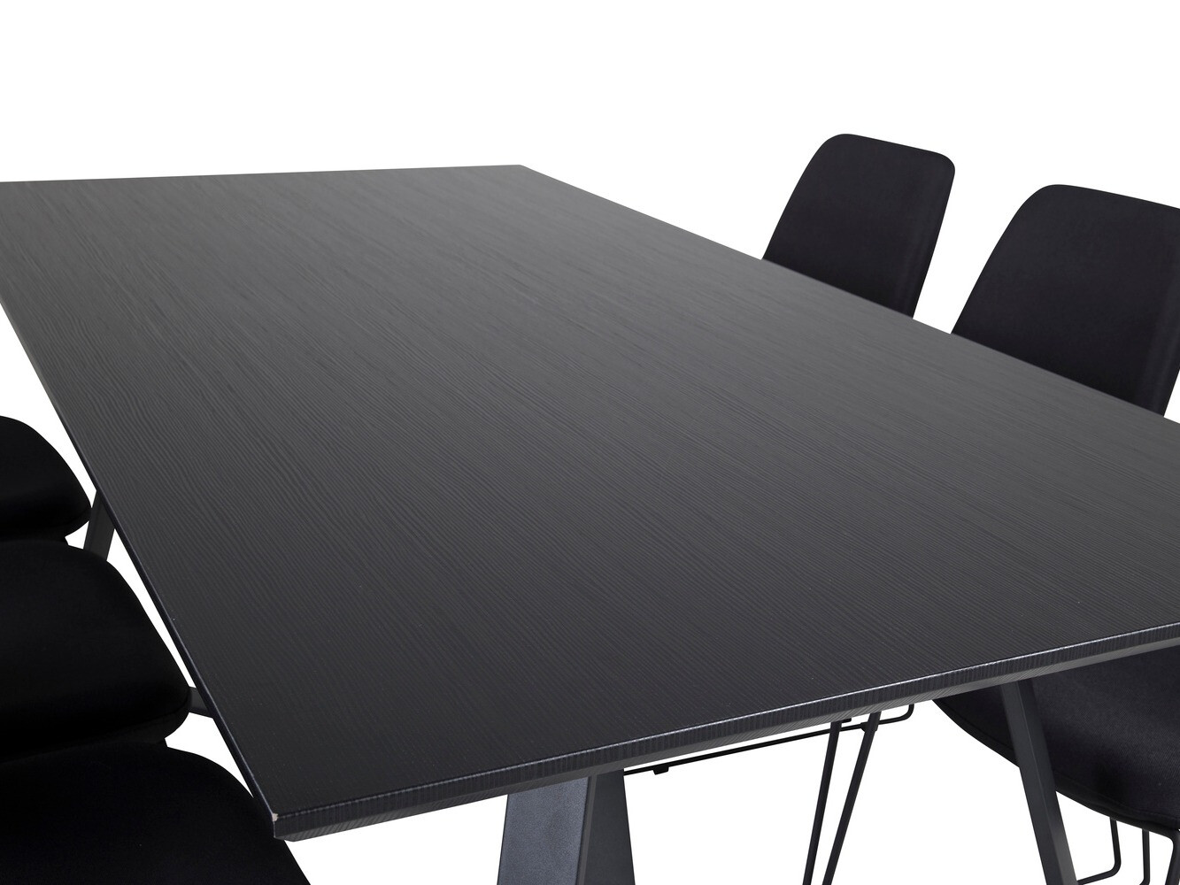 Jedilniški komplet Dallas 1972 (Črna)