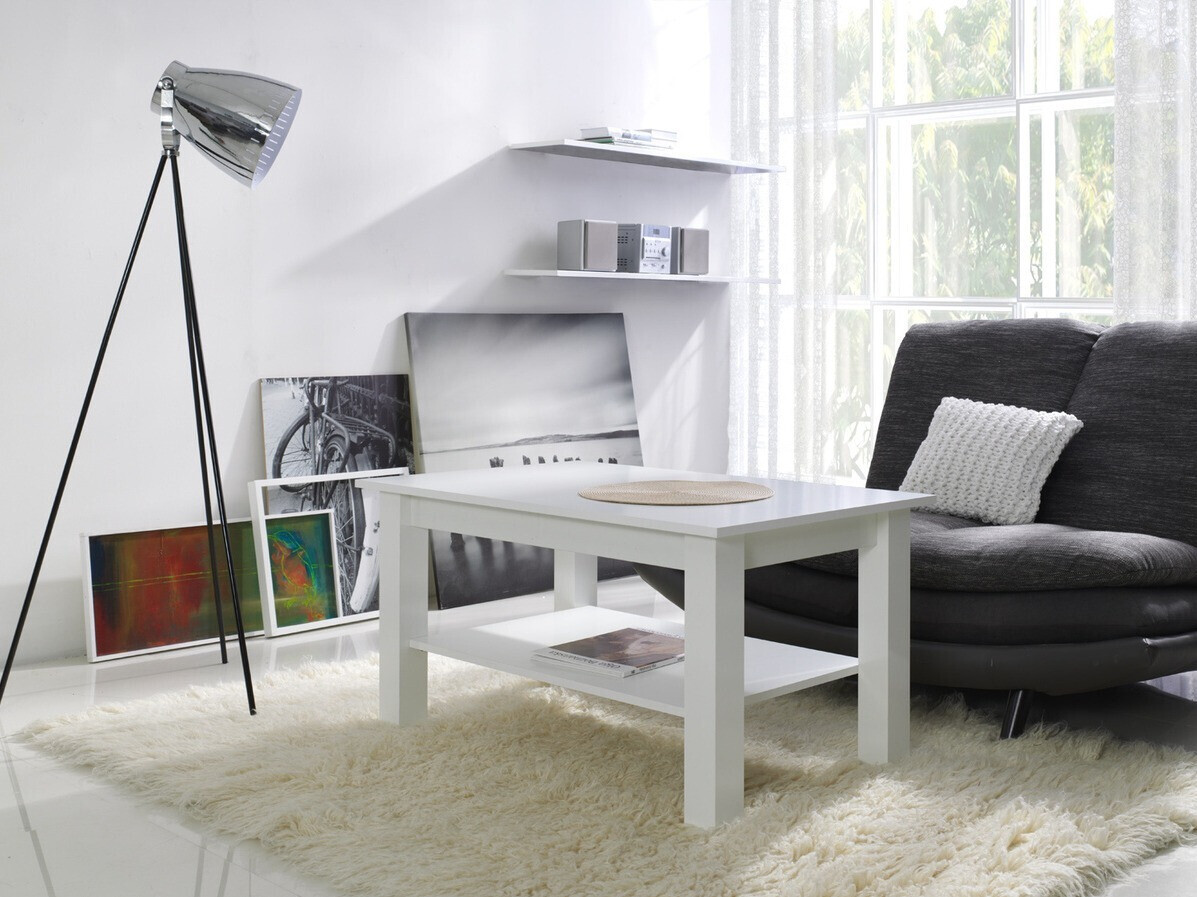 Klubska mizica Murrieta 114 (Bela)