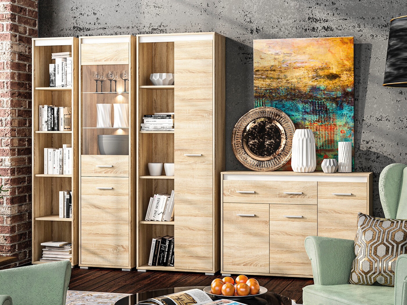 Komplet za dnevno sobo Calvere 113