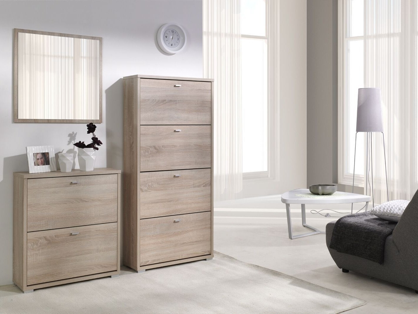 Komplet za predsobo Fenmora 107 (Sonoma hrast)