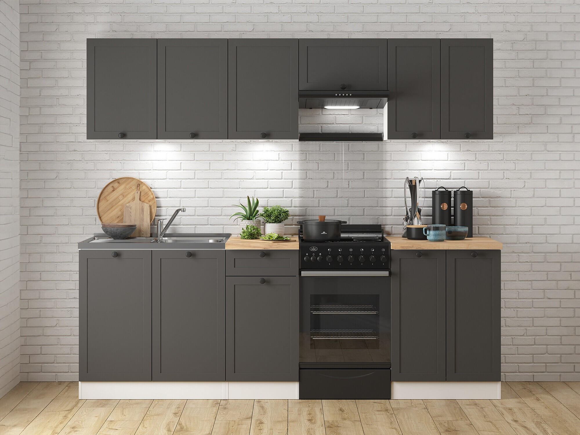 Modularni kuhinjski komplet Classic Grey 119