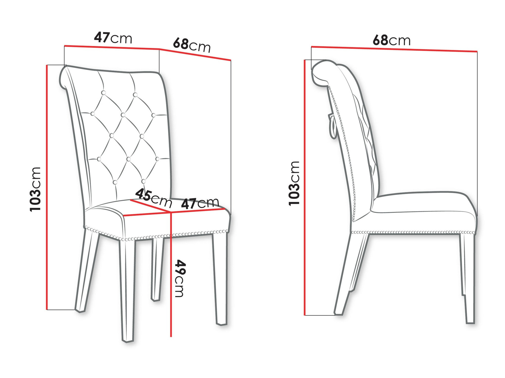 Stol Jackson 111 (Magic Velvet 2250)