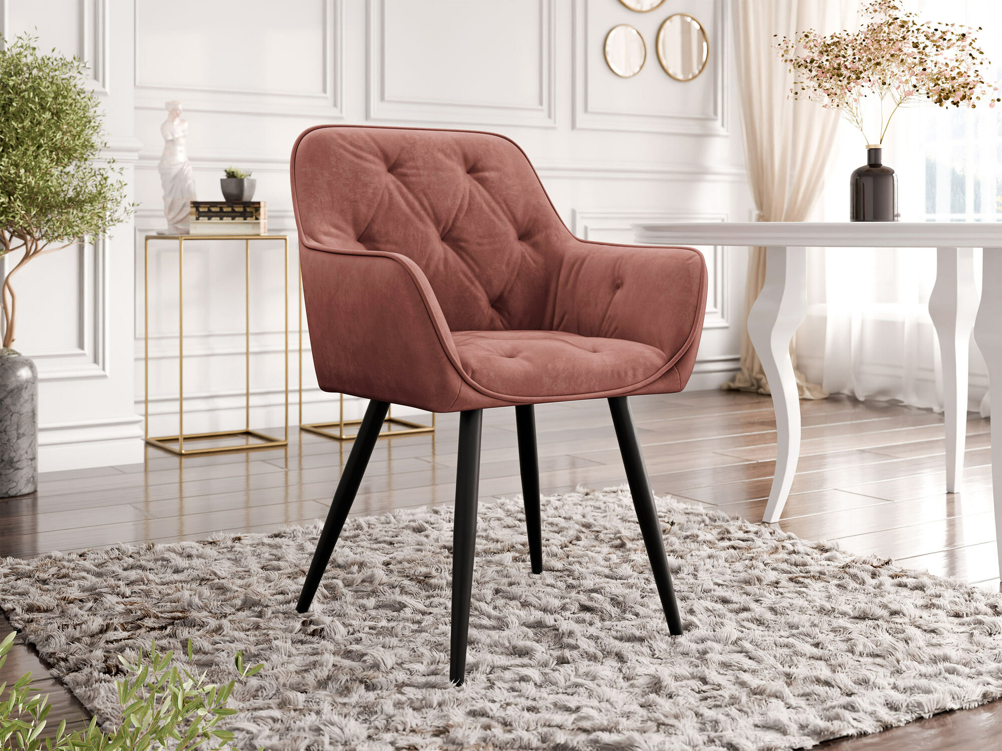 Stol Jackson 115 (Črna + Magic Velvet 2258)