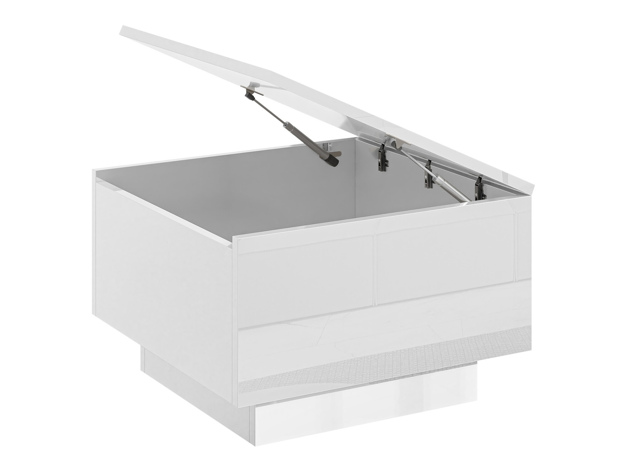 Klubska mizica Goodyear 133 (Beli marmor)