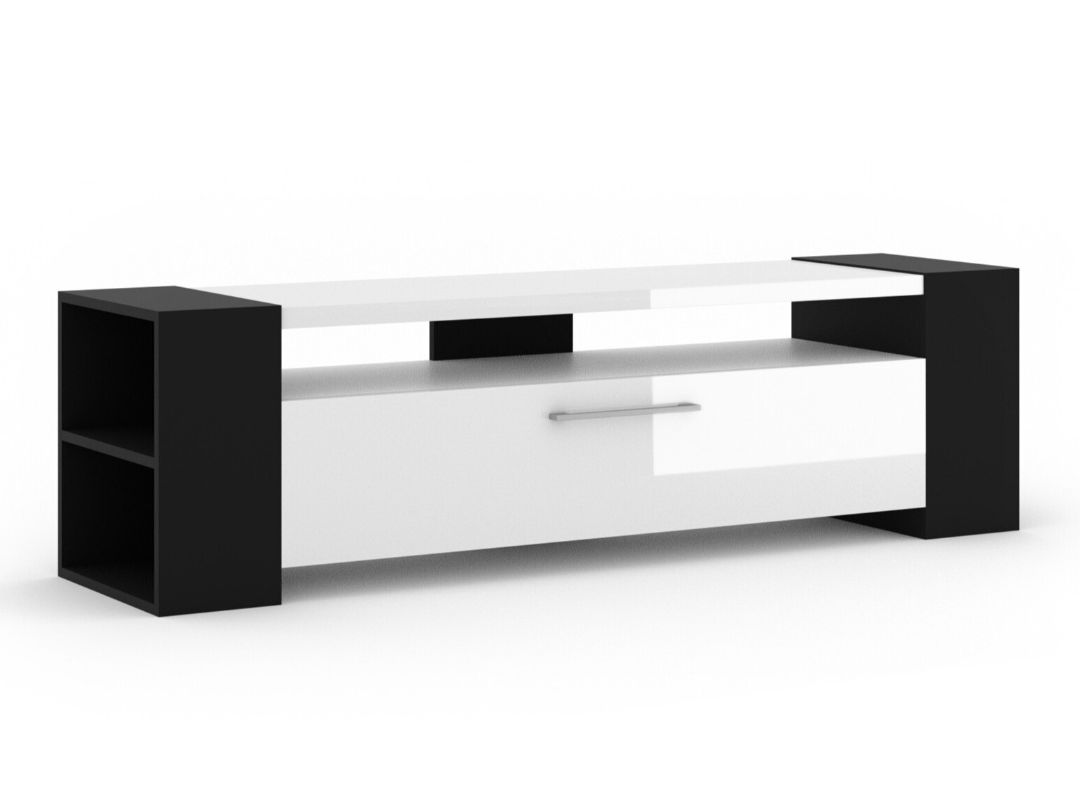 TV-omarica Buffalo 150 (Črna + Sijaj bela)