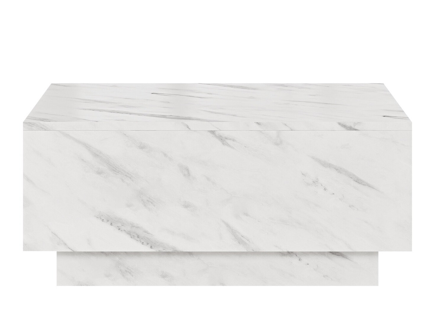 Klubska mizica Goodyear 134 (Beli marmor)