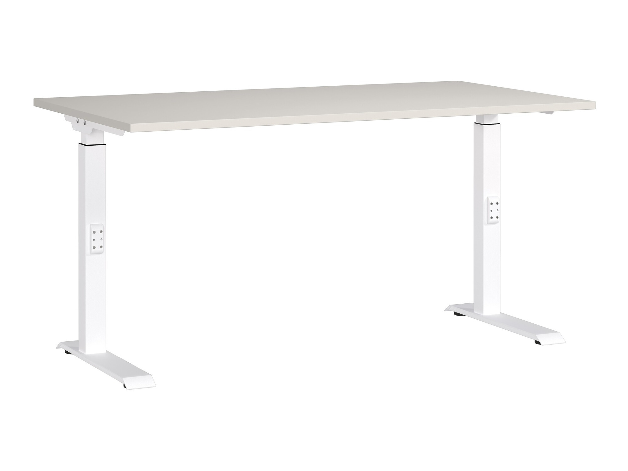 Pisalna miza Sacramento 419 (Svetlo siva + Bela)