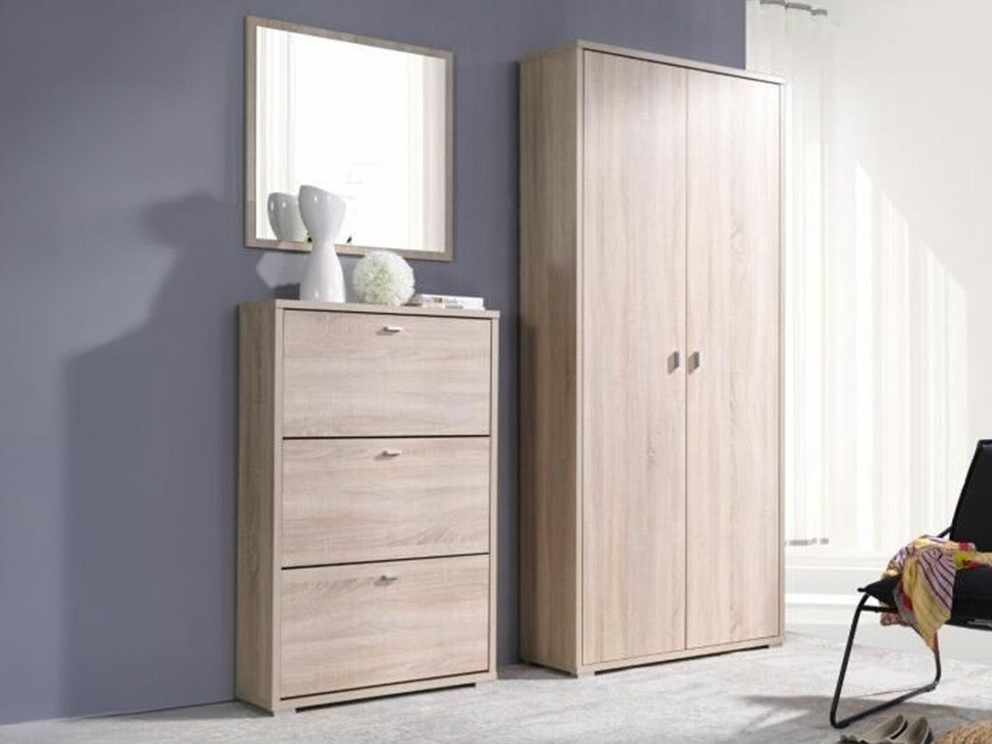 Komplet za predsobo Fenmora 106 (Sonoma hrast)