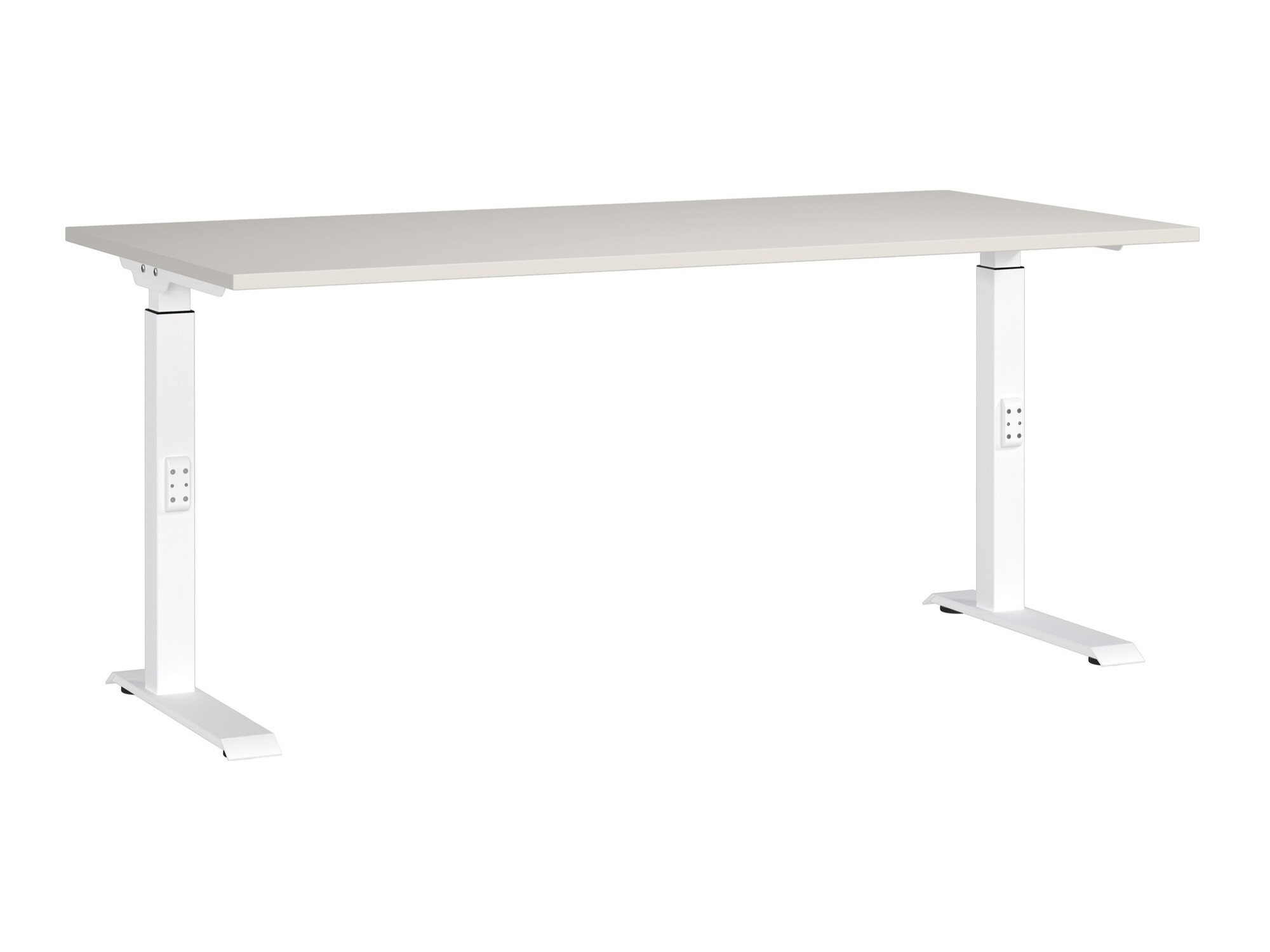 Pisalna miza Sacramento 421 (Svetlo siva + Bela)