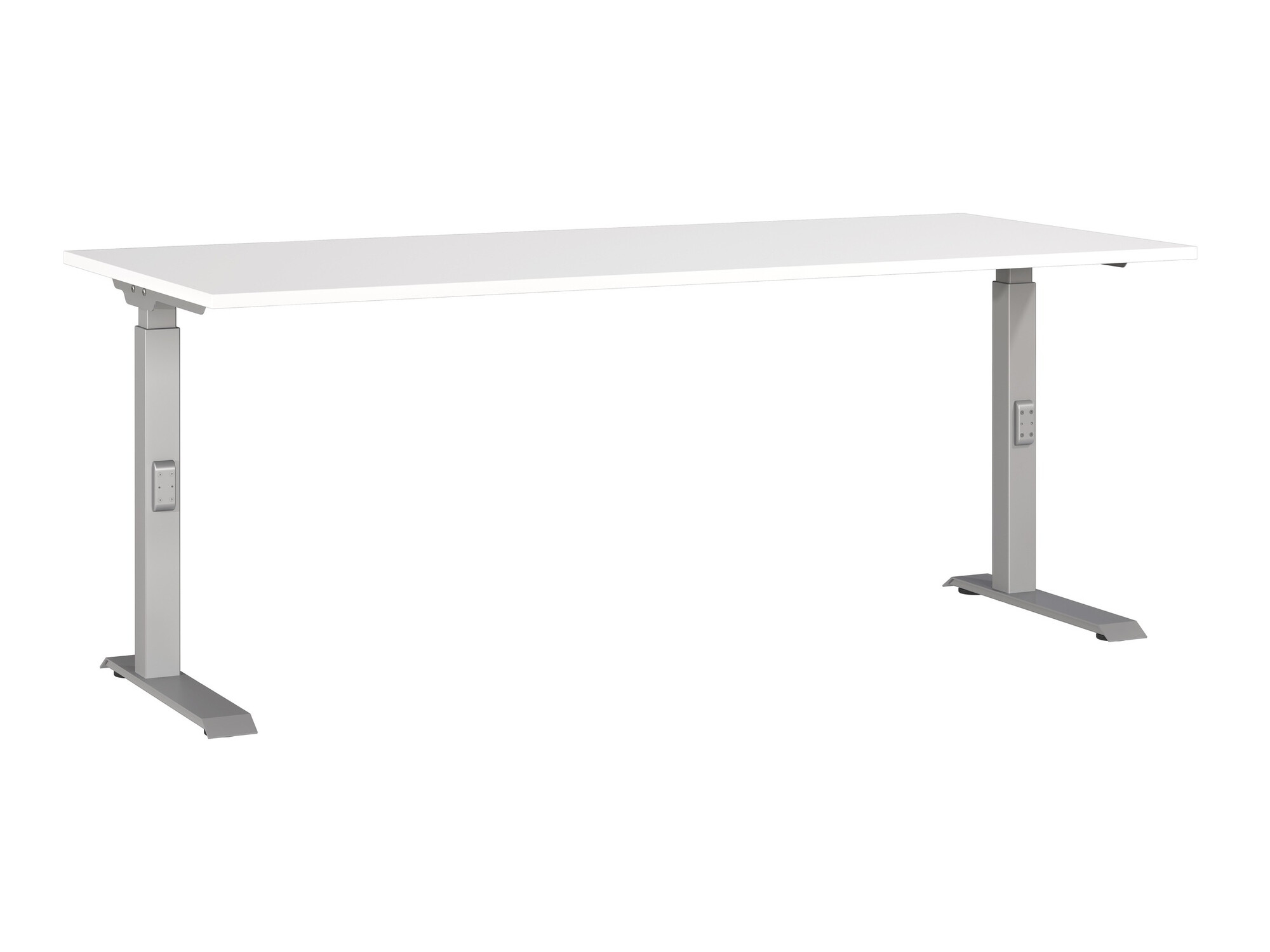 Pisalna miza Sacramento 422 (Bela + Srebrna)