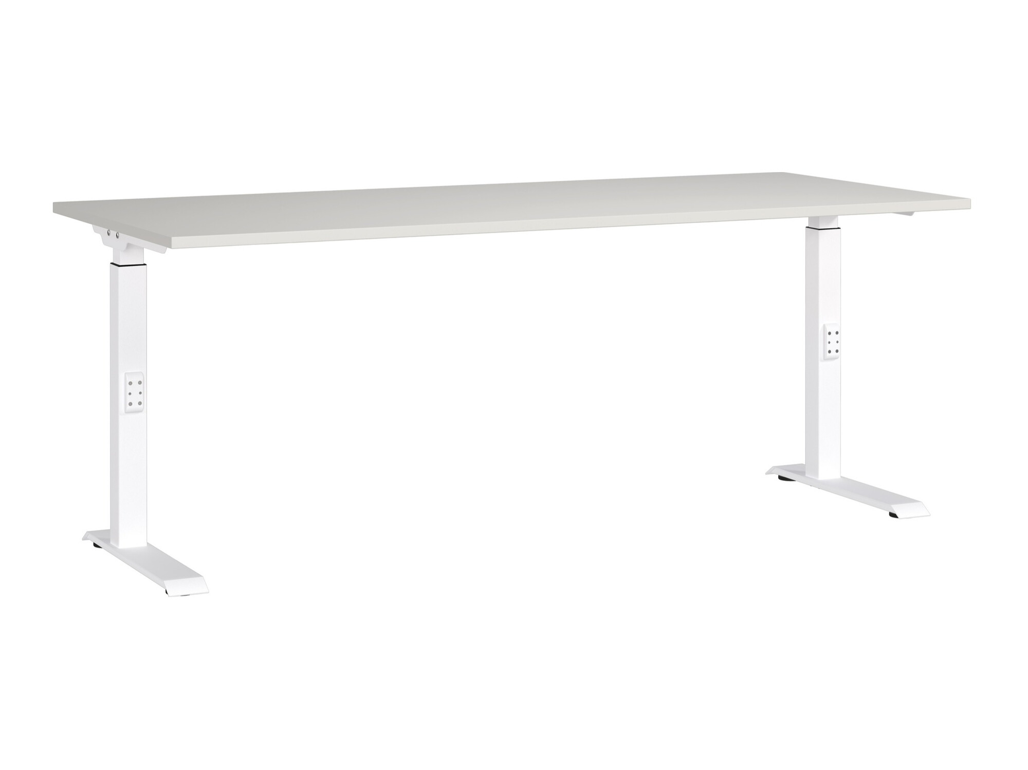 Pisalna miza Sacramento 422 (Svetlo siva + Bela)