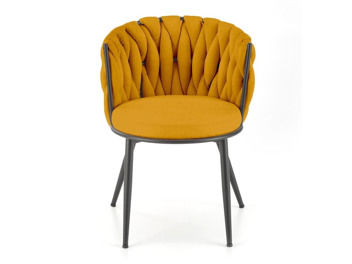 Stol Houston 1508 (Gorčica + Črna)