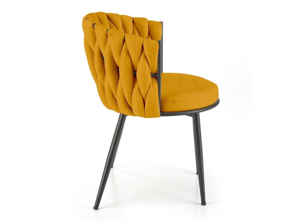 Stol Houston 1508 (Gorčica + Črna)