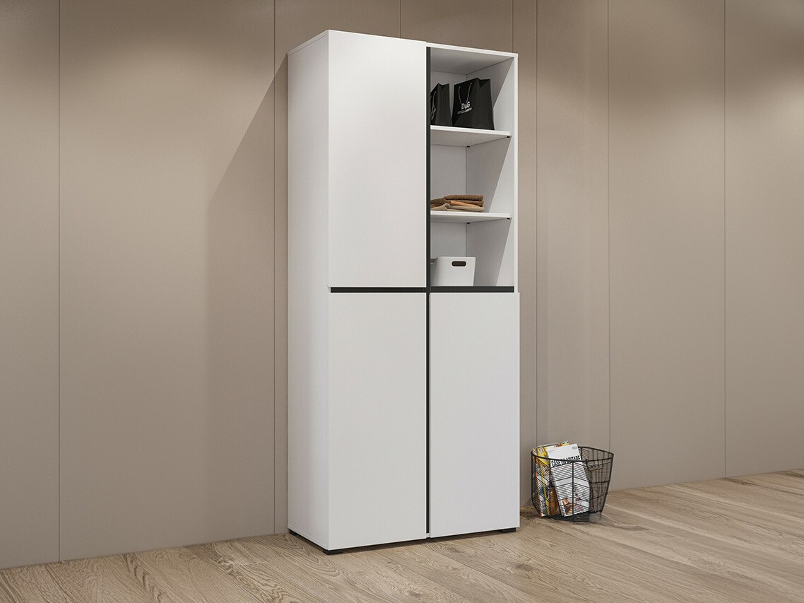 Regal za čevlje Alfere 116 (Bela)