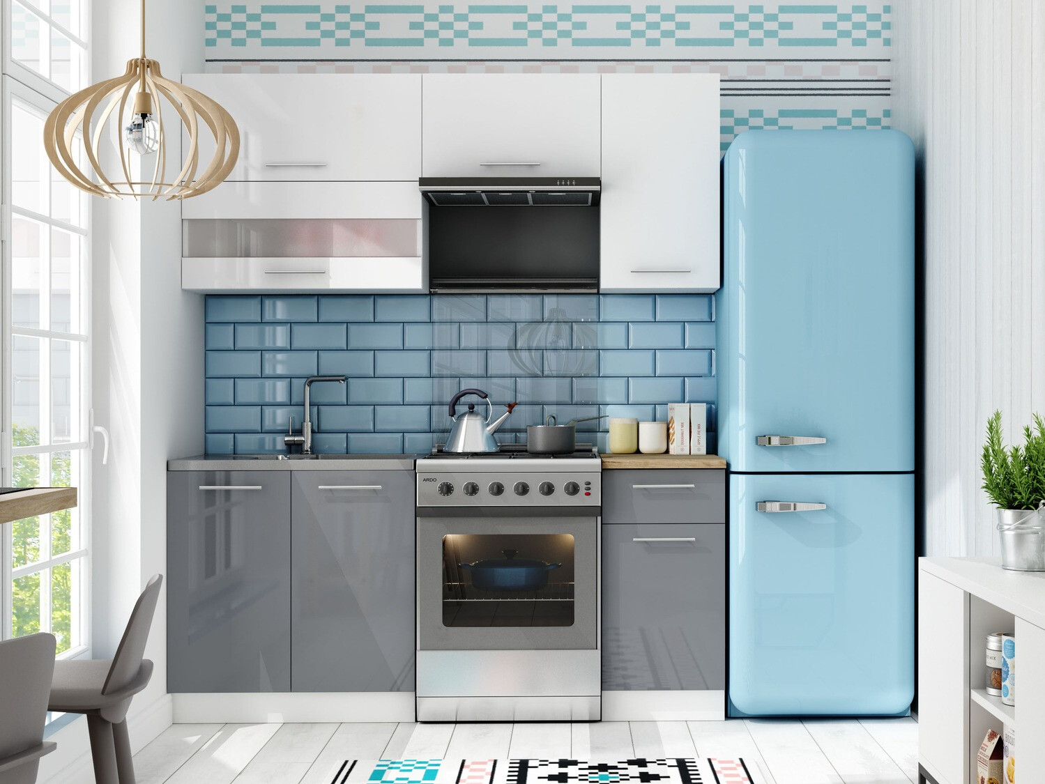 Modularni kuhinjski komplet Tiffa Mix 100