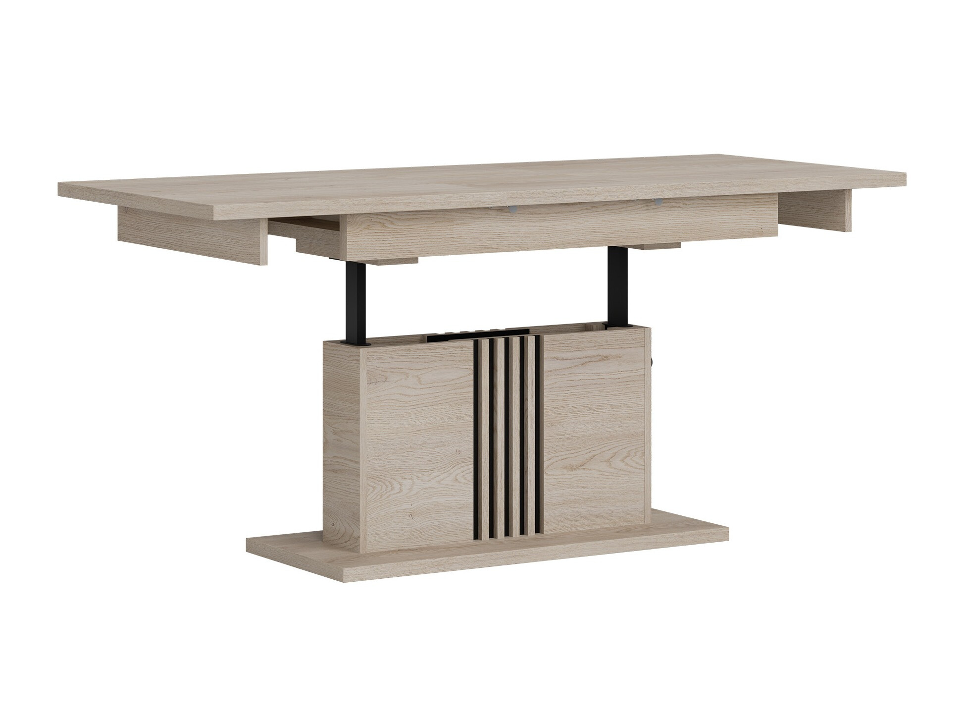 Raztegljiva klubska mizica Sermelu 118