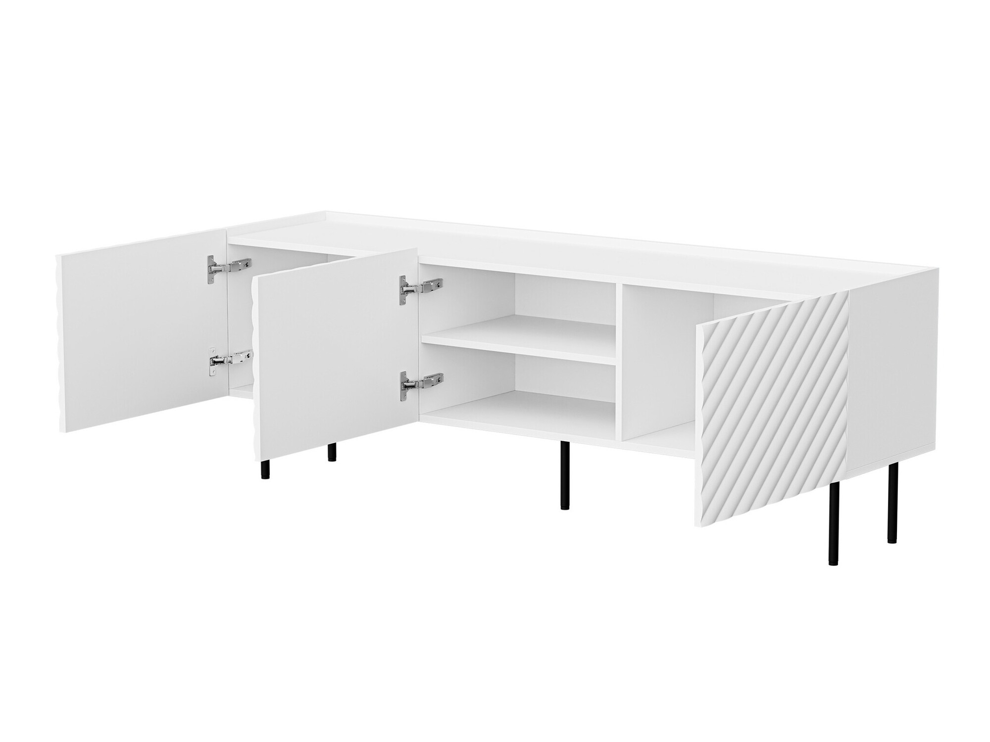 Komplet za dnevno sobo Sillen (Črna)