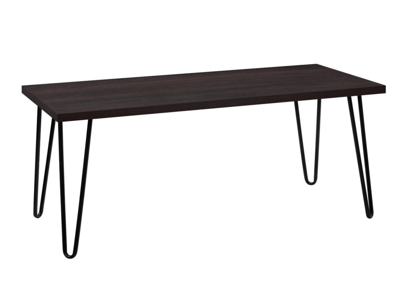 Klubska mizica Nutive 100 (Temno rjava)