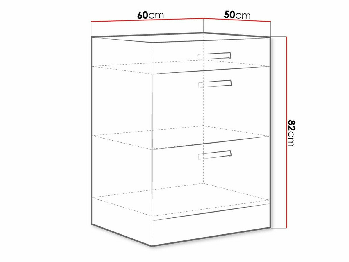 Modularna omarica s predali Multi Grey 105