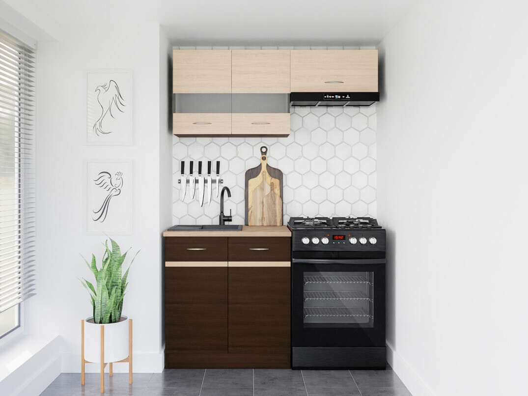 Modularni kuhinjski komplet Eli Dark 116
