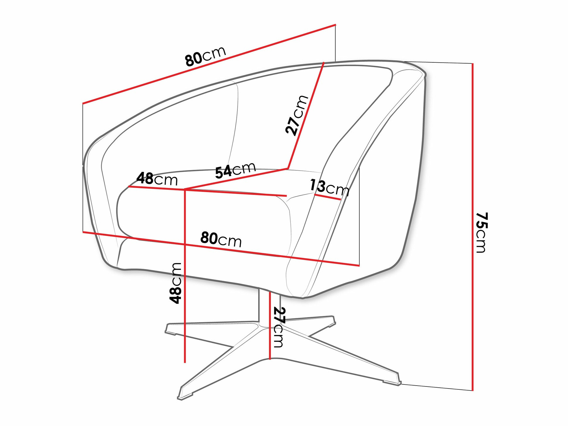 Fotelj Lincoln 191 (Pretty 01)