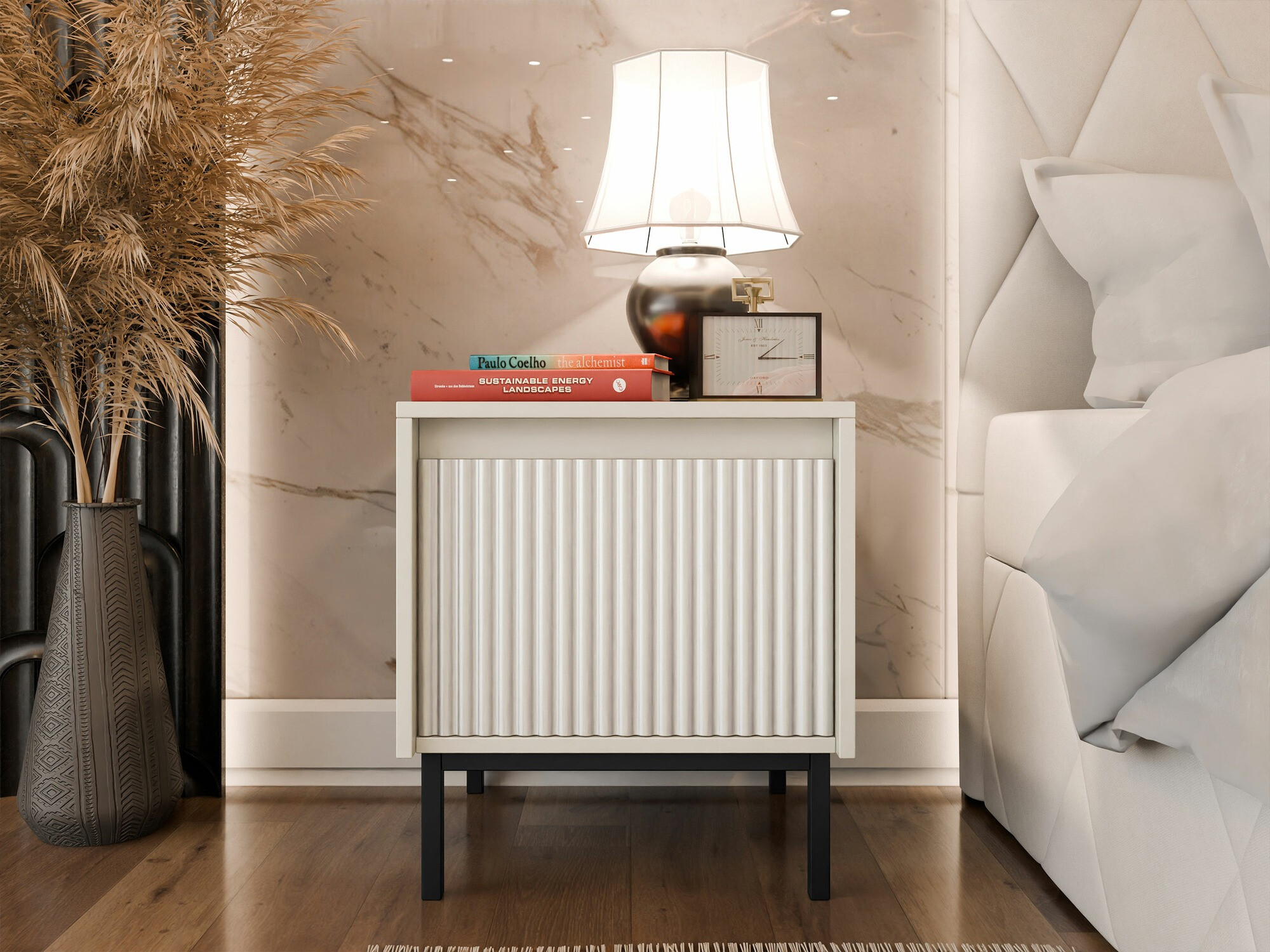 Nočna omarica Comfivo Delruva (Kašmir)