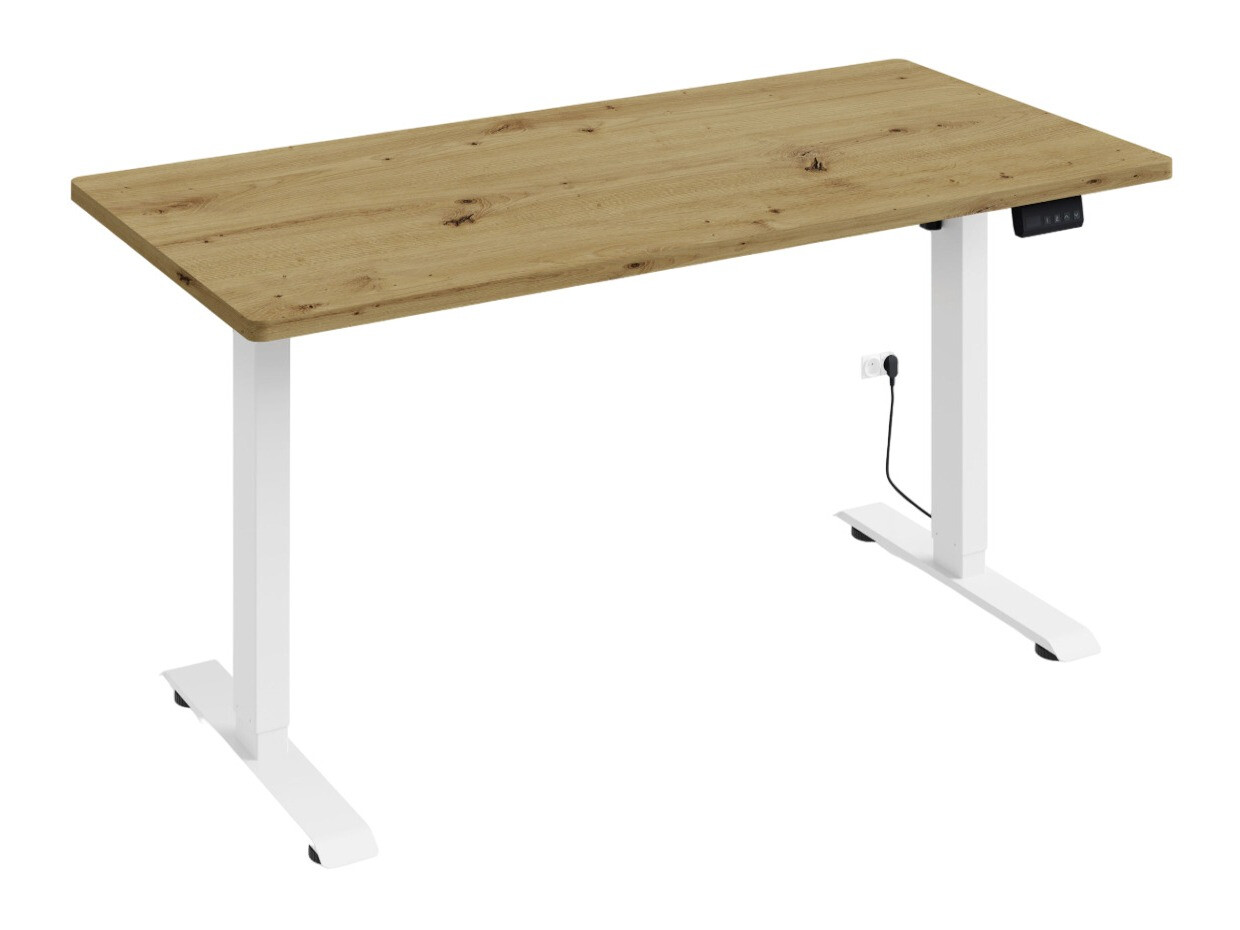 Dvižna pisalna miza Buffalo 183 (Bela)