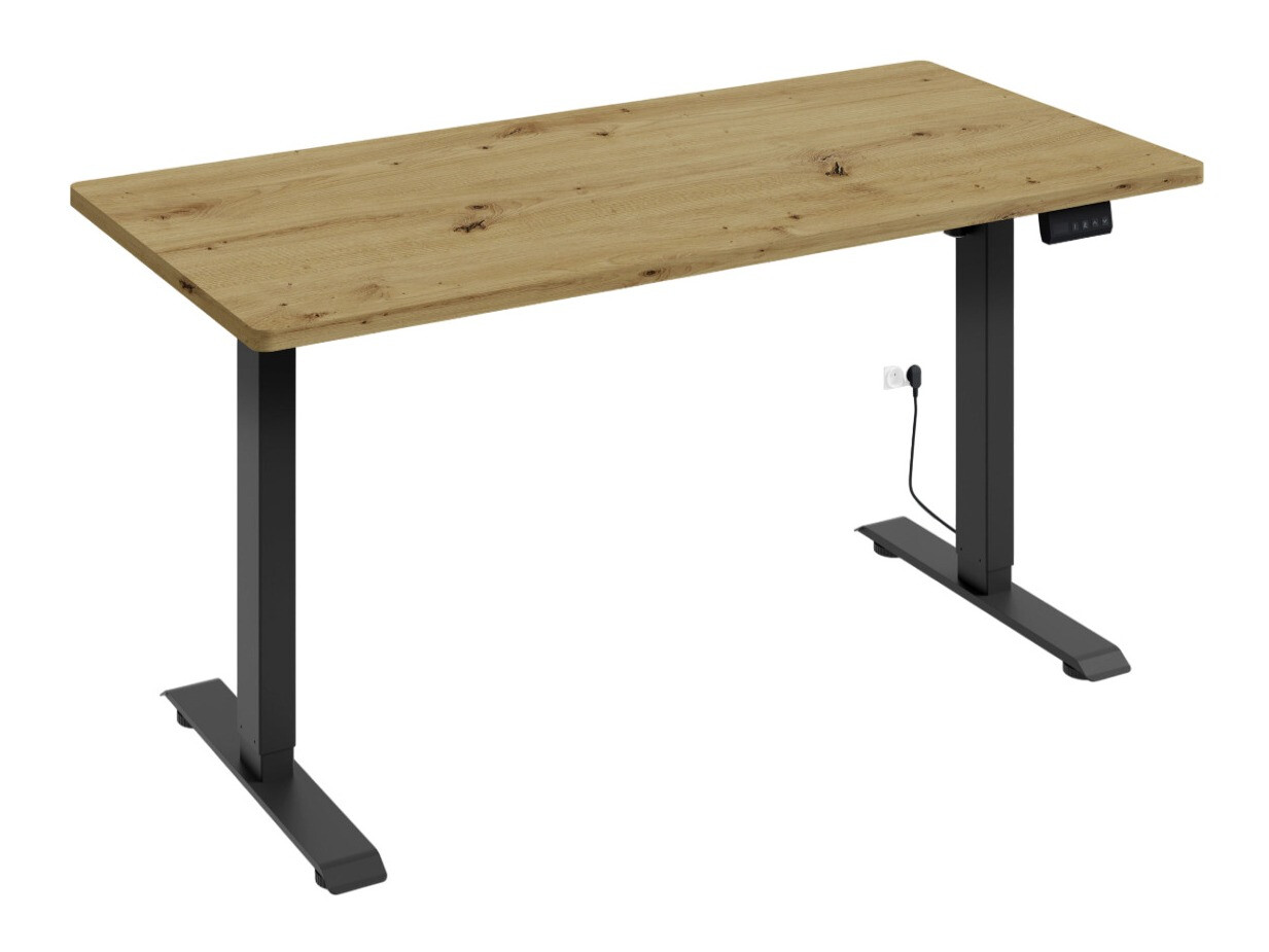 Dvižna pisalna miza Buffalo 183 (Črna)