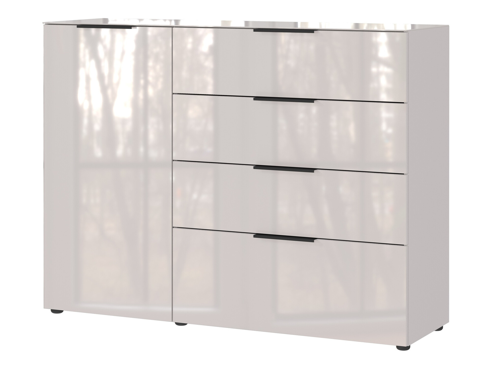 Komoda Sacramento 300 (Krema + Sijaj bež)