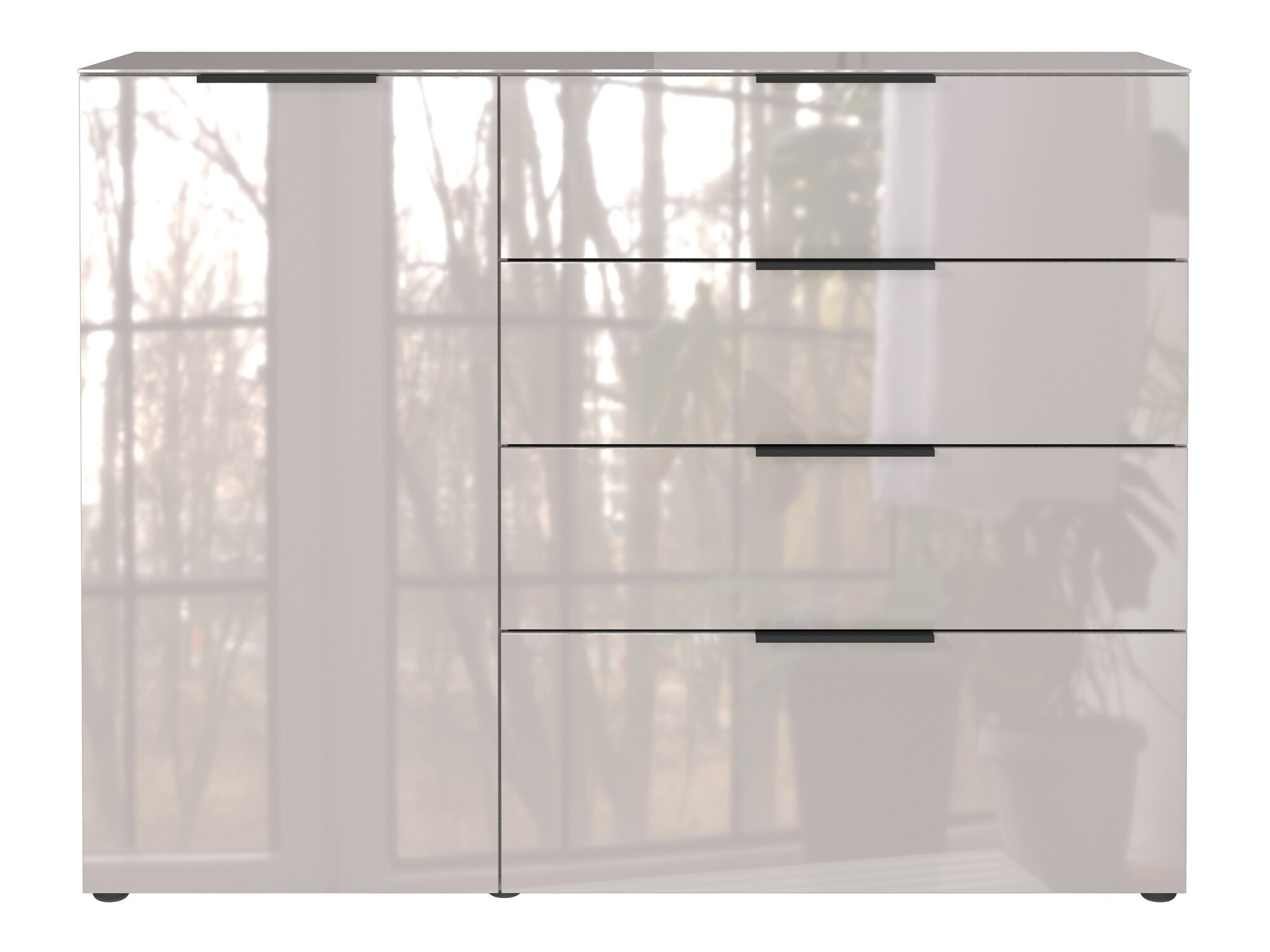 Komoda Sacramento 300 (Krema + Sijaj bež)