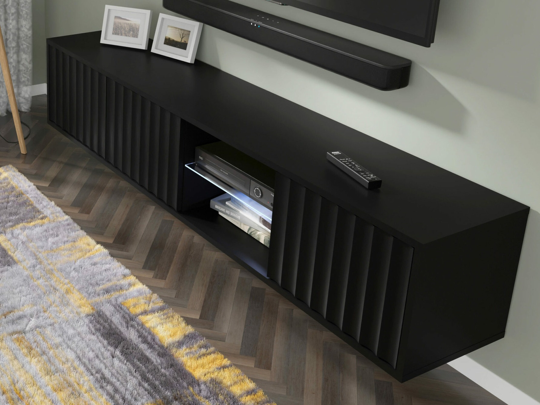 TV-omarica Buffalo 182 (Mat črna)