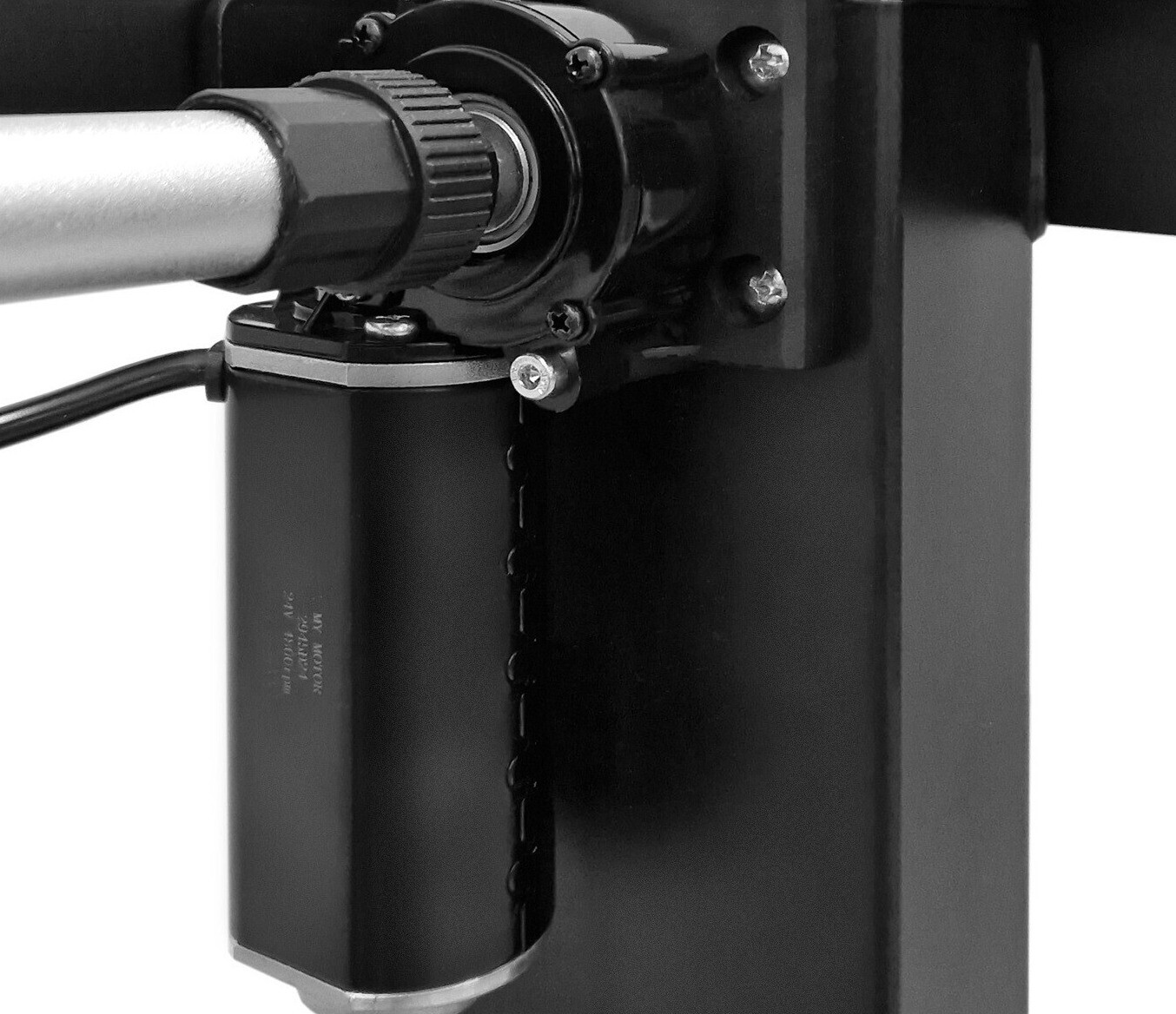 Dvižna pisalna miza Buffalo 183 (Črna)